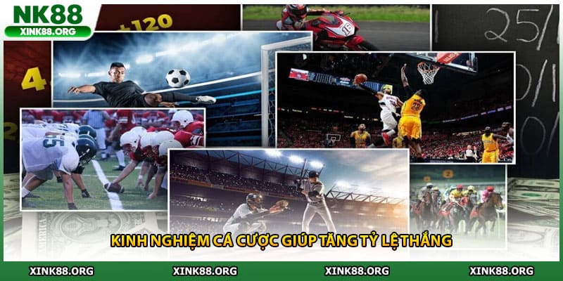 Kinh nghiệm cá cược giúp tăng tỷ lệ thắng
